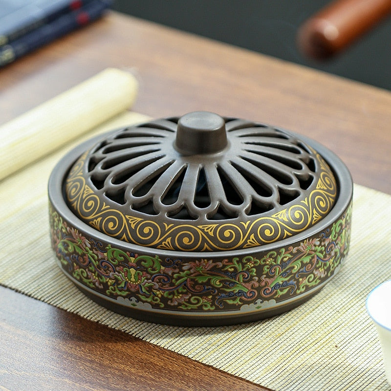 coil incense burner holder